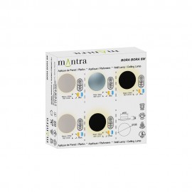Mantra, Mantra Aplique LED Bora Bora Negro Mate C0131