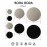 Mantra Aplique LED Bora Bora Negro Mate C0133