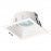 Mantra Empotrable COMFORT GU10 Cuadrado Blanco C0162