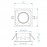 Mantra Empotrable COMFORT GU10 Cuadrado Blanco C0162