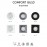 Mantra Empotrable COMFORT GU10 Cuadrado Blanco C0162
