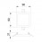 Mantra Downlight SAONA Led Square 6W 4000K C0190