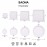 Mantra Downlight SAONA Led Square 6W 3000K C0194