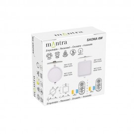 Mantra, Mantra Downlight SAONA Led Square 6W 3000K C0194