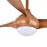 Ventilador Canea DC Marron 134Ø 24W 3 Aspas Mando Memoria y Temporizador 185591302
