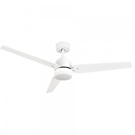 Fabrilamp, Ventilador Captus DC Blanco 132Ø 22w 3aspas Mando Regulable Memoria Y Temporizador 212391368