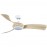 Ventilador Cerdeña DC Blanco-Haya 132Ø 30w 3Aspas Mando Regulable Memoria y Temporizador 208291368