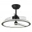 Ventilador Chom DC Negro 62Ø 110w 3 Aspas Mando Memoria y Temporizador 182891309