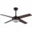 Ventilador Ciro DC Marron Forja116Ø 2xe27 4Aspas Nogal Mando y Temporizador 159092402
