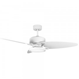 Ventilador Cross Dc Blanco 132Ø 30W 3 Aspas Reversibles Mando Memoria Y Temporizador 187391368