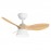 Ventilador Cubico DC Blanco-Haya 82Ø 36w 3Aspas Mando Memoria y Temporizador 207391368