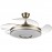 Ventilador Dani DC Plegable Cuero 108Ø Ultrasilencioso 59w Regulable Mando, Memoria y Temporizador 165391414