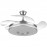 Ventilador Dani DC Plegable Niquel 108Ø Ultrasilencioso 59w Regulable Mando, Memoria y Temporizador 165391420