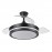 Ventilador Mini Esparta DC Negro Plegable 91Ø 72w Mando Memoria y Temporizador 184799009