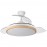 Ventilador Evros DC Blanco -Haya Plegable 107Ø 72w 3 Aspas Mando Memoria y Temporizador 197091368