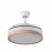 Ventilador Mini Evros DC Blanco-Haya Plegable 91Ø 72w Mando Memoria y Temporizador 197099068