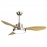 Ventilador Hayate DC Niquel-haya 120Ø 48w 3 Aspas Mando, Memoria Y Temporizador 128591342