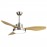 Ventilador Hayate DC Niquel-Haya 97Ø 24W 3 Aspas Mando Memoria Y Temporizador 128599342
