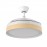 Ventilador Iglu DC Blanco-Haya Plegable 107Ø 72w 3 Aspas Mando Memoria y Temporizador 207091368