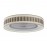 Ventilador Ivanna Blanco-Madera Oscura 60Ø 72W 5 Aspas Mando Regulable Memoria Y Temporizador 188491584