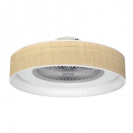 Fabrilamp, Ventilador Jerte Natural 60Ø 72w 5Aspas Mando ,Memoria, Dimable y Temporizador 176891586