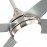 Ventilador Klod DC Niquel-plata 117Ø 2xE27 4 Aspas Mando y Temporizador 173692463