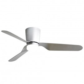 Ventilad Kochi DC Niquel 132Ø 18w 3 Aspas Plata Mando y Temporizador 129191342