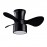Ventilador Kos DC Negro 60Ø 24W Mando Memoria y Temporizador 186191309