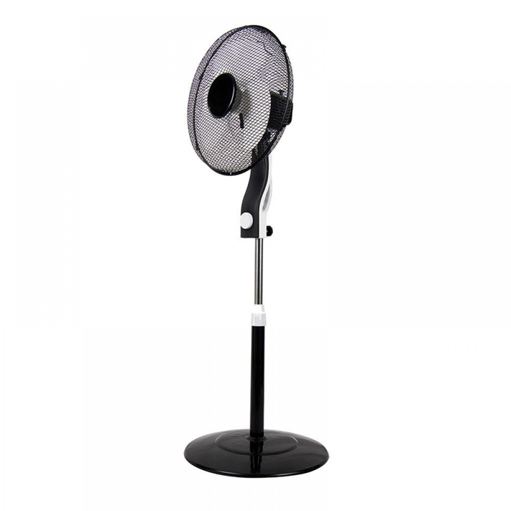 Fabrilamp, Ventilador Magico De Pie Negro-Blanco 41Ø 45w 3aspas Orientable Rotatorio 214141026
