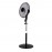 Ventilador Magico De Pie Negro-Blanco 41Ø 45w 3aspas Orientable Rotatorio 214141026