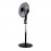 Ventilador Magico De Pie Negro-Gris 41Ø 45w 3aspas Orientable Rotatorio 214141028