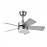 Ventilador Marta DC Niquel 76Ø 36W 5 Aspas Haya-plata Mando Memoria y Temporizador 175891533
