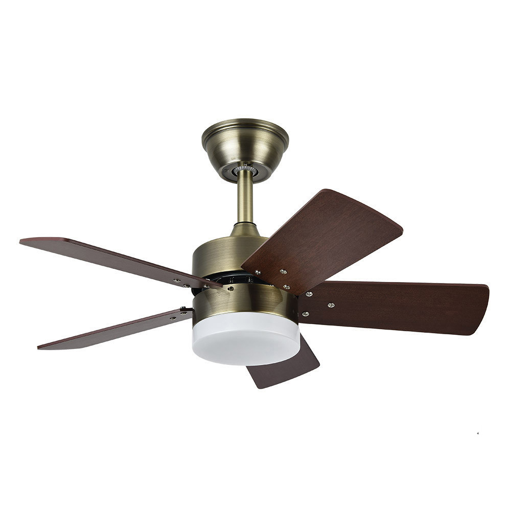 Fabrilamp, Ventilador Marta DC Cuero 76Ø 36W 5 Aspas Cerezo-nogal Mando Memoria y Temporizador 175891536