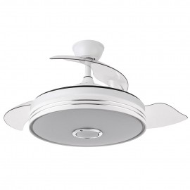 Ventilador Matanuska DC Blanco 108Ø 72w Bluethooth Mando Memoria y temporizador 142791401
