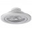 Ventilador Mato DC Niquel 58Ø 72w 5 Aspas Mando ,Memoria, Dimable y Temporizador 183391503