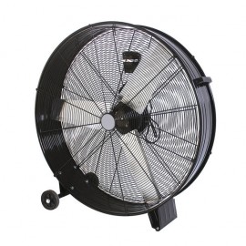 Ventilador Maximum Industrial Negro 87Ø 360w Ruedas 213371009