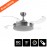 MDC - Ventilador Retractil Mistra Dc Niquel 5-7745-35-09