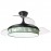 Ventilador Mini Moda DC Negro-Hoja Verde 91Ø 72w Mando Memoria Y Temporizador 212480109