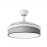 Ventilador Mini Moda DC Blanco-Surco Gris 91Ø 72w Mando Memoria Y Temporizador 212480401