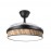 Ventilador Mini Moda DC Negro-Cañizo Oscuro 91Ø 72w Mando Memoria Y Temporizador 212480709