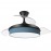 Ventilador Mini Moda DC Negro-Azul 91Ø 72w Mando Memoria Y Temporizador 212480809