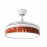 Ventilador Moda DC Blanco-Hoja Caldera 108Ø 72w 3aspas Mando Memoria Y Temporizador 212490201