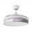 Ventilador Moda DC Blanco-Ola Gris 108Ø 72w 3aspas Mando Memoria Y Temporizador 212490301
