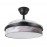 Ventilador Moda DC Negro-Ola Gris 108Ø 72w 3aspas Mando Memoria Y Temporizador 212490309