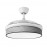 Ventilador Moda DC Blanco-Surco Gris 108Ø 72w 3aspas Mando Memoria Y Temporizador 212490401