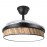 Ventilador Moda DC Negro-Cañizo Oscuro 108Ø 72w 3aspas Mando Memoria Y Temporizador 212490709