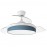 Ventilador Moda DC Blanco-Azul 108Ø 72w 3aspas Mando Memoria Y Temporizador 212490801