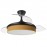 Ventilador Moda DC Negro-Amarillo 108Ø 72w 3aspas Mando Memoria Y Temporizador 212491009