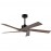 Ventilador Nadir DC Negro-nogal 142Ø Sin Luz 5 Aspas Mando y Temporizador 159190502