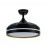 Ventilador Nalon DC Negro-Madera Oscura Plegable 109Ø 72w 3aspas Mando Memoria Y Temporizador 213091385